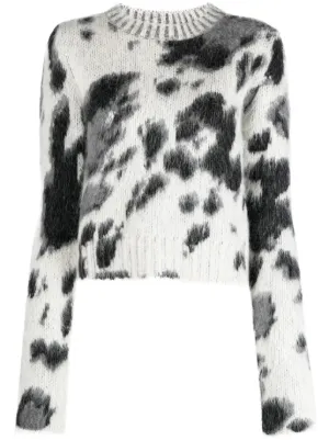 Stella mccartney leopard online sweater