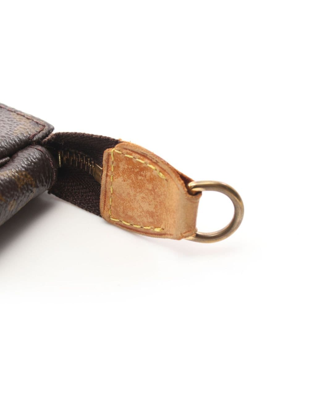 Louis Vuitton 2000 pre-owned Pochette Accessoires clutch bag - Brown, £897.00