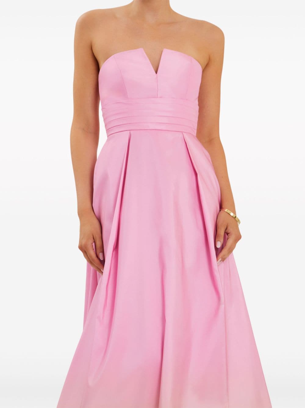 Shop Rebecca Vallance Bambina Ombré Maxi Dress In Pink