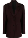 Lanvin single-breasted blazer - Red