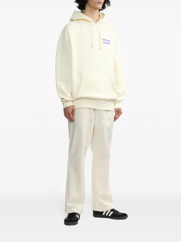 KidSuper logo-print Hoodie | Neutrals | FARFETCH