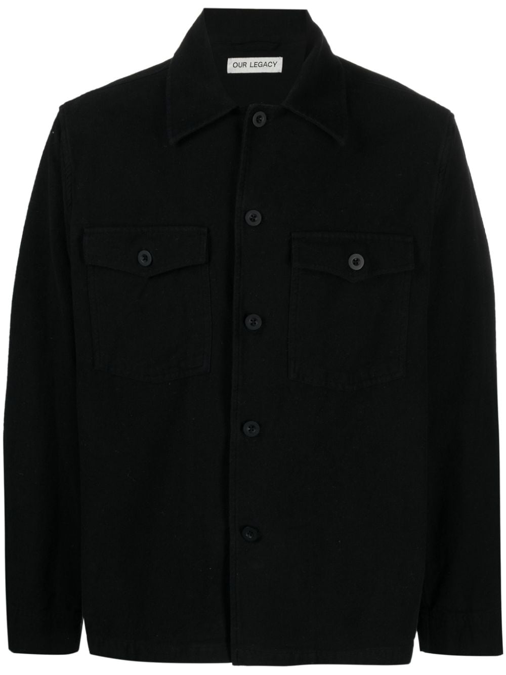 OUR LEGACY BUTTONED COTTON JACKET