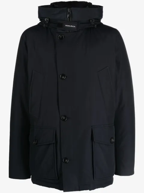Woolrich chamarra Arctic con botones 