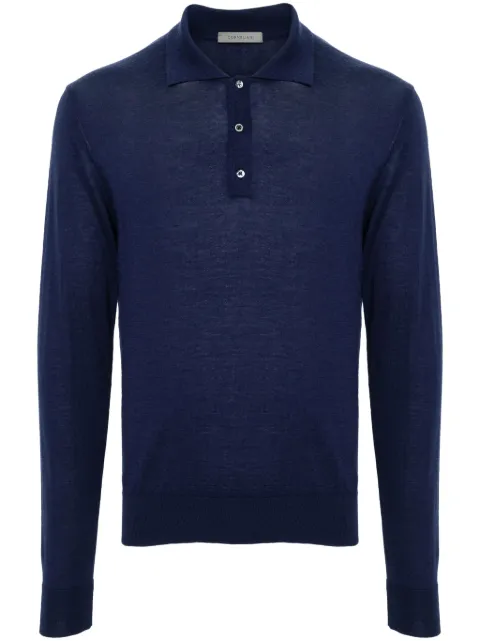 Corneliani fine-knit polo shirt