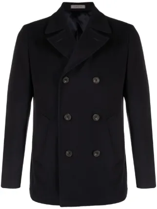 Corneliani ダブルコート | ブルー | FARFETCH JP