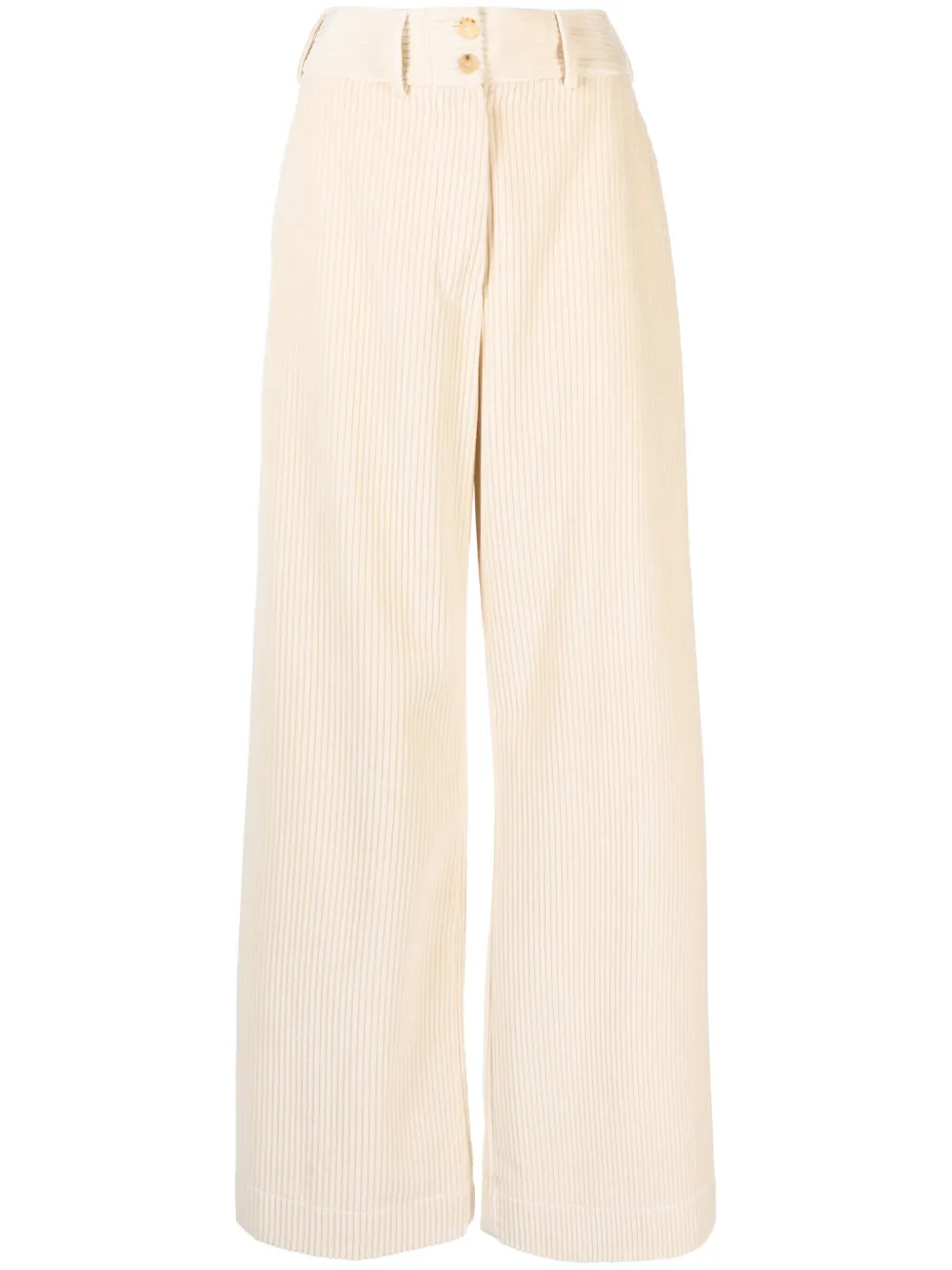 farfetch.com | ETRO wide-leg corduroy cotton trousers