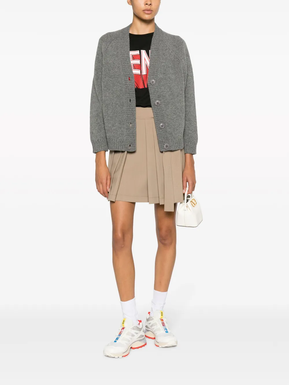 Kenzo Intarsia vest - Grijs