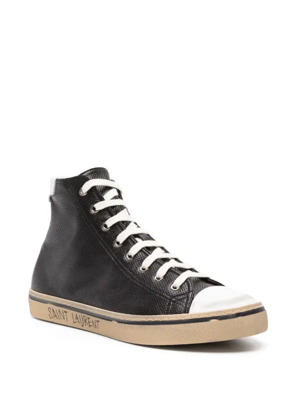 【VIPセール!24日まで】Saint Laurent レースアップ スニーカー 楽天市場】サンローラン SAINT LAURENT SL/24 MID-TOP SNEAKERS