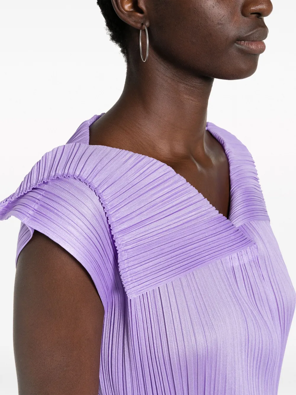 Pleats Please Issey Miyake オーバーサイズカラー ブラウス - Farfetch