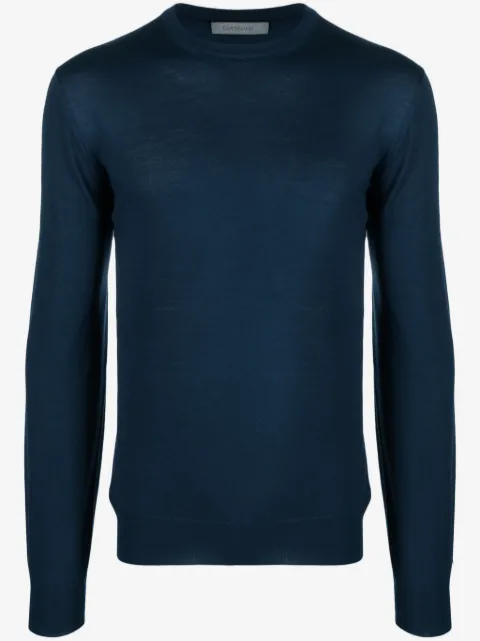 Corneliani fine-knit wool jumper