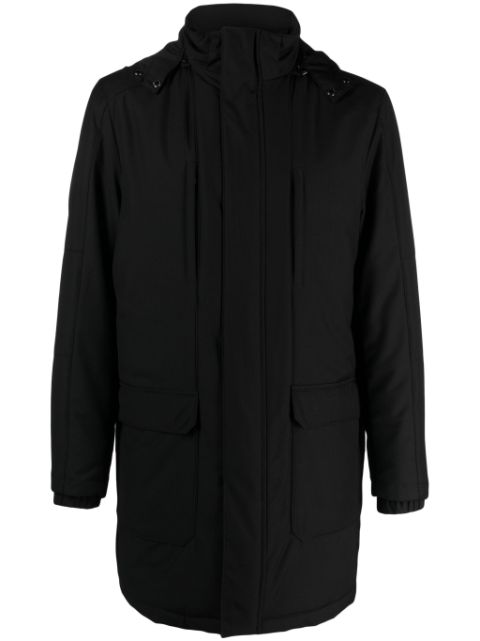 Corneliani high-neck padded coat