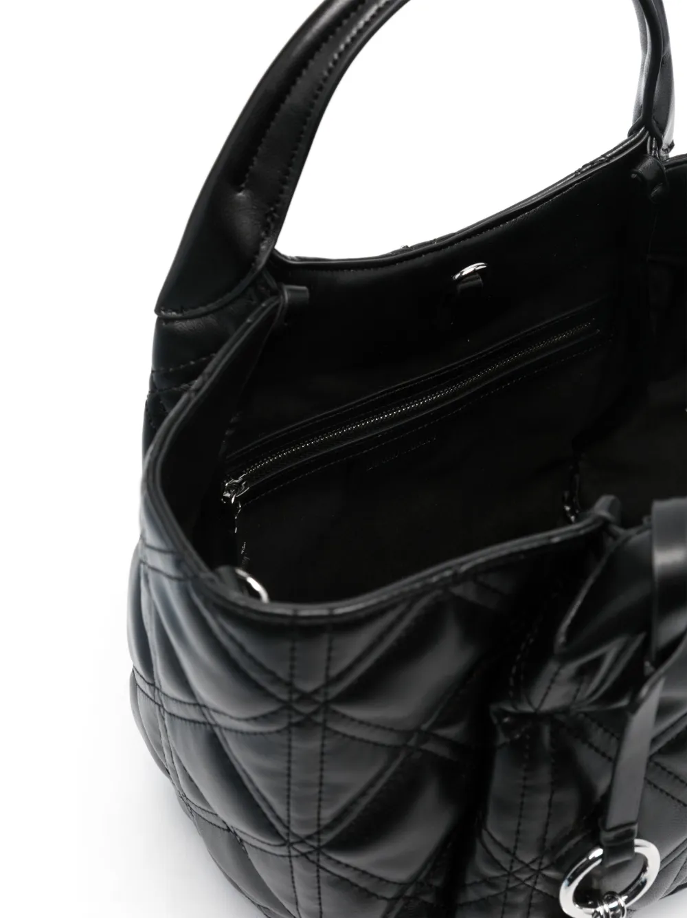 Balenciaga quilted bucket online bag