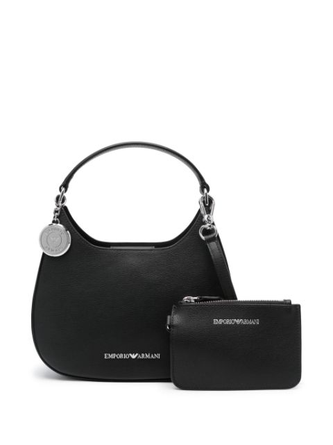 Emporio Armani logo-plaque tote bag Women