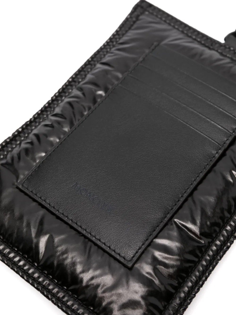 Moncler Telefoonhoesje met logopatch - Zwart