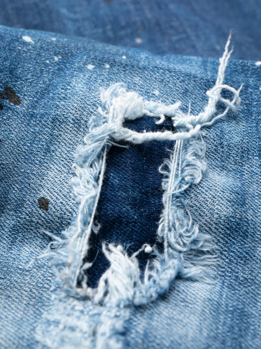 Cheap DSQUARED2 distressed slim-cut jeans Men