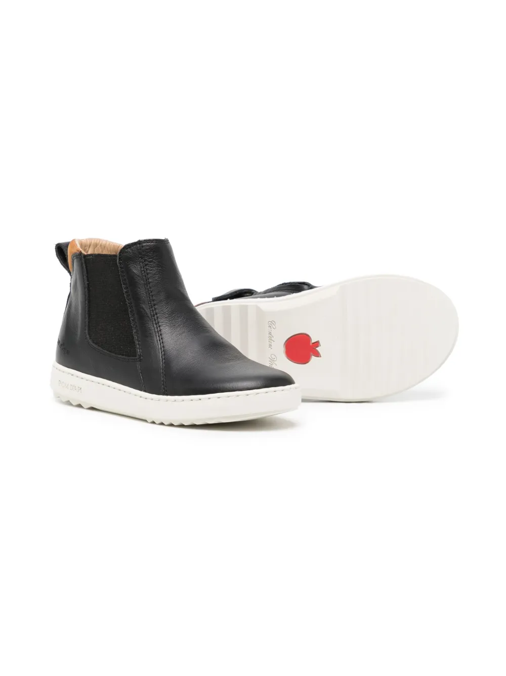 Pom D'api panelled leather ankle boots | Teen Boy Shoes | Image 2