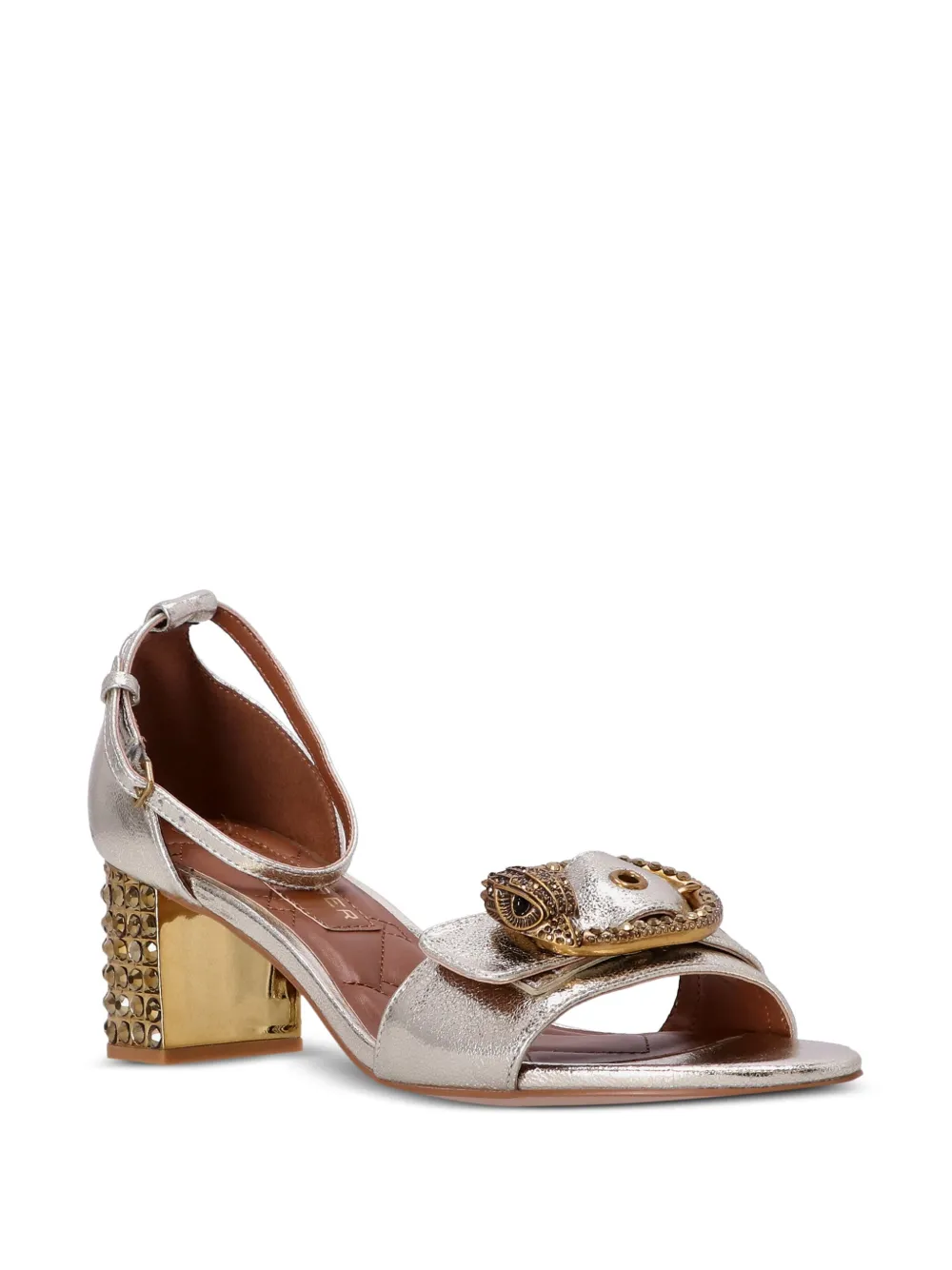 KG Kurt Geiger Sandalen verfraaid met kristallen - Zilver