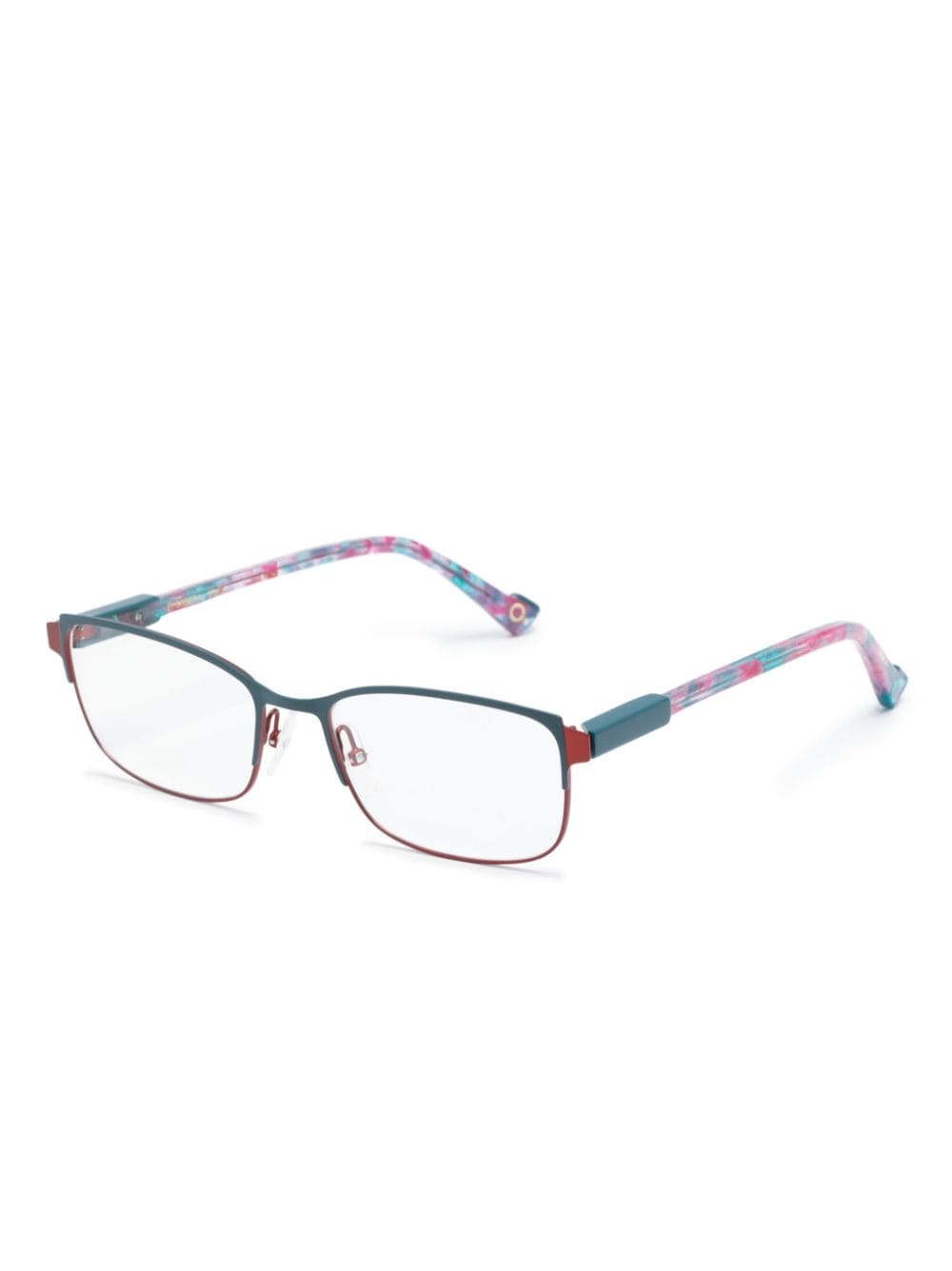 Shop Etnia Barcelona Elisabeth Rectangle-frame Glasses In Blue