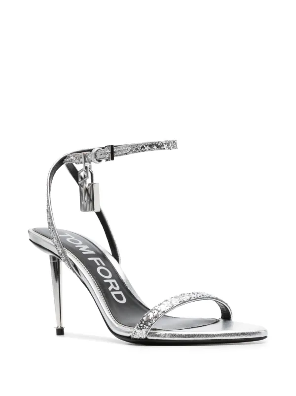 Tom ford 85mm lock best sale leather sandals