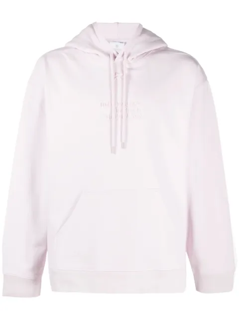 Courrèges logo-embroidered hoodie