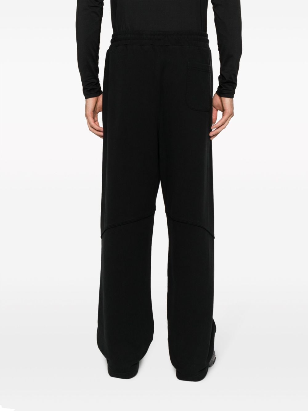 Shop Reebok Cotton Track Trousers In Black