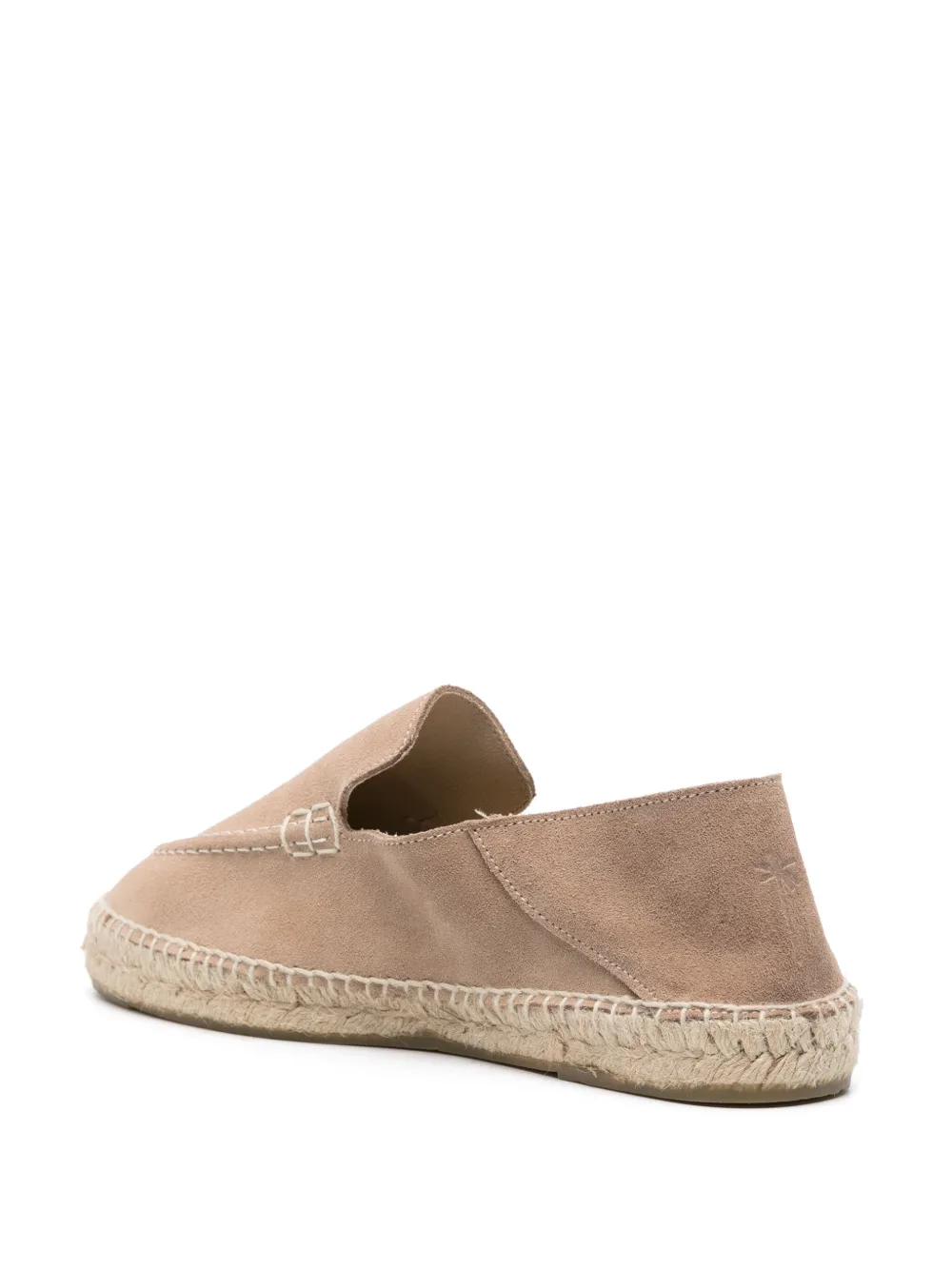  Manebi Suede Flat Espadrilles - Neutrals 