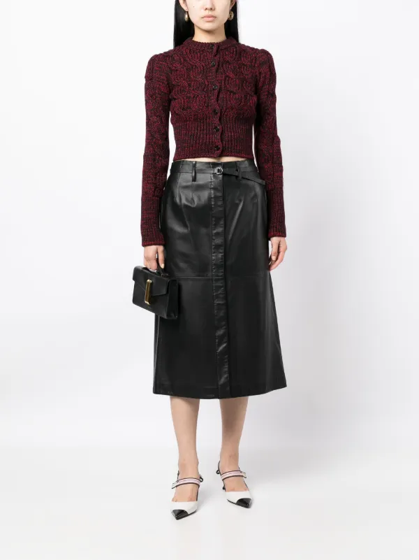 クロップドカーディガン prada カーディガン PRADA - PRADA プラダ