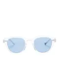 Tommy Hilfiger round-frame tinted sunglasses - White