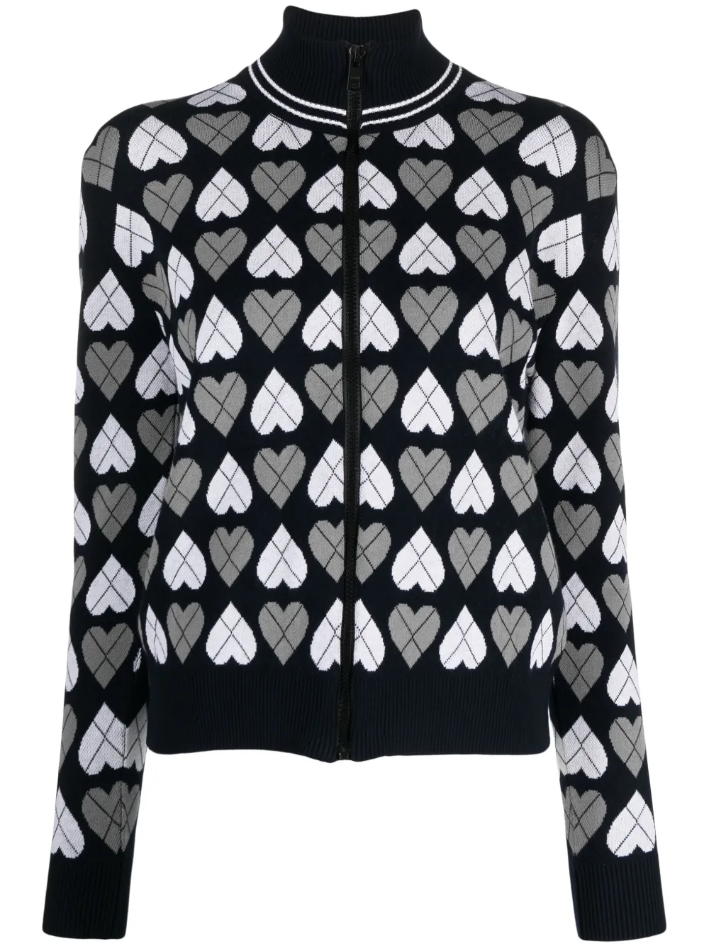 MSGM Intarsia vest Blauw