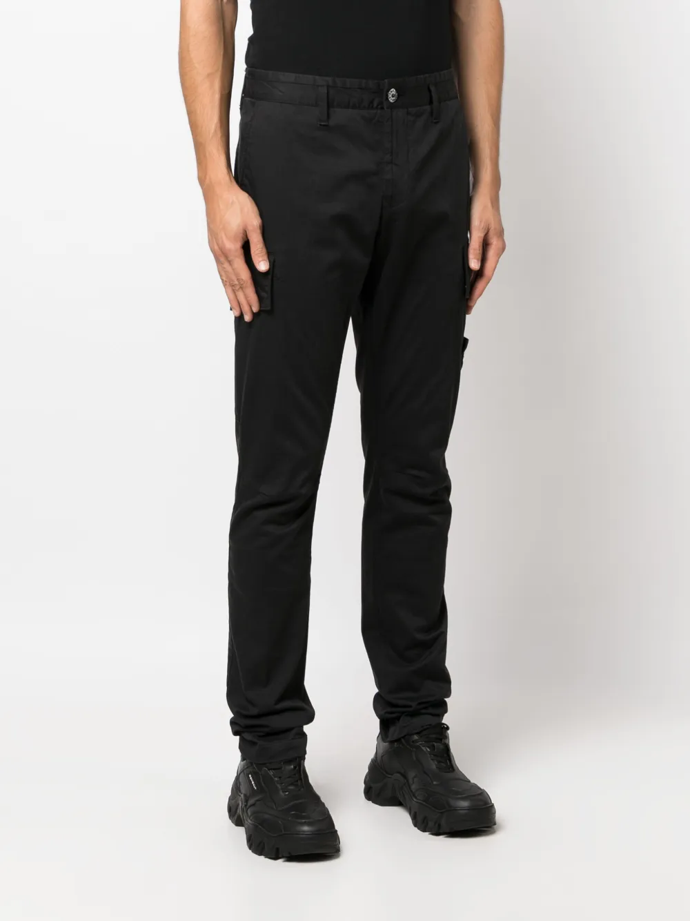 Stone Island Straight broek Zwart