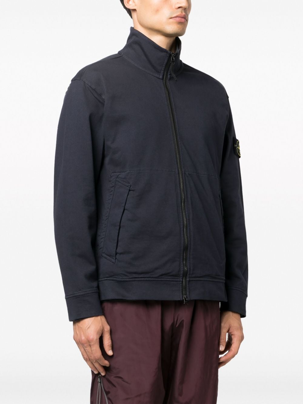 Stone Island ジップアップ スウェットシャツ - Farfetch