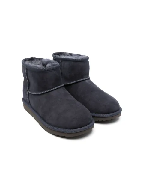 UGG Kids Mini II logo-patch suede boots