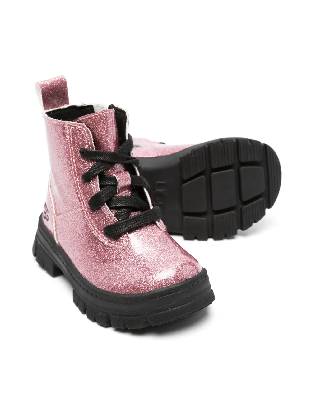 UGG Kids Stivali Ashton con logo goffrato | Image 2