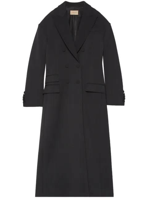 Gucci double-breasted belted coat 