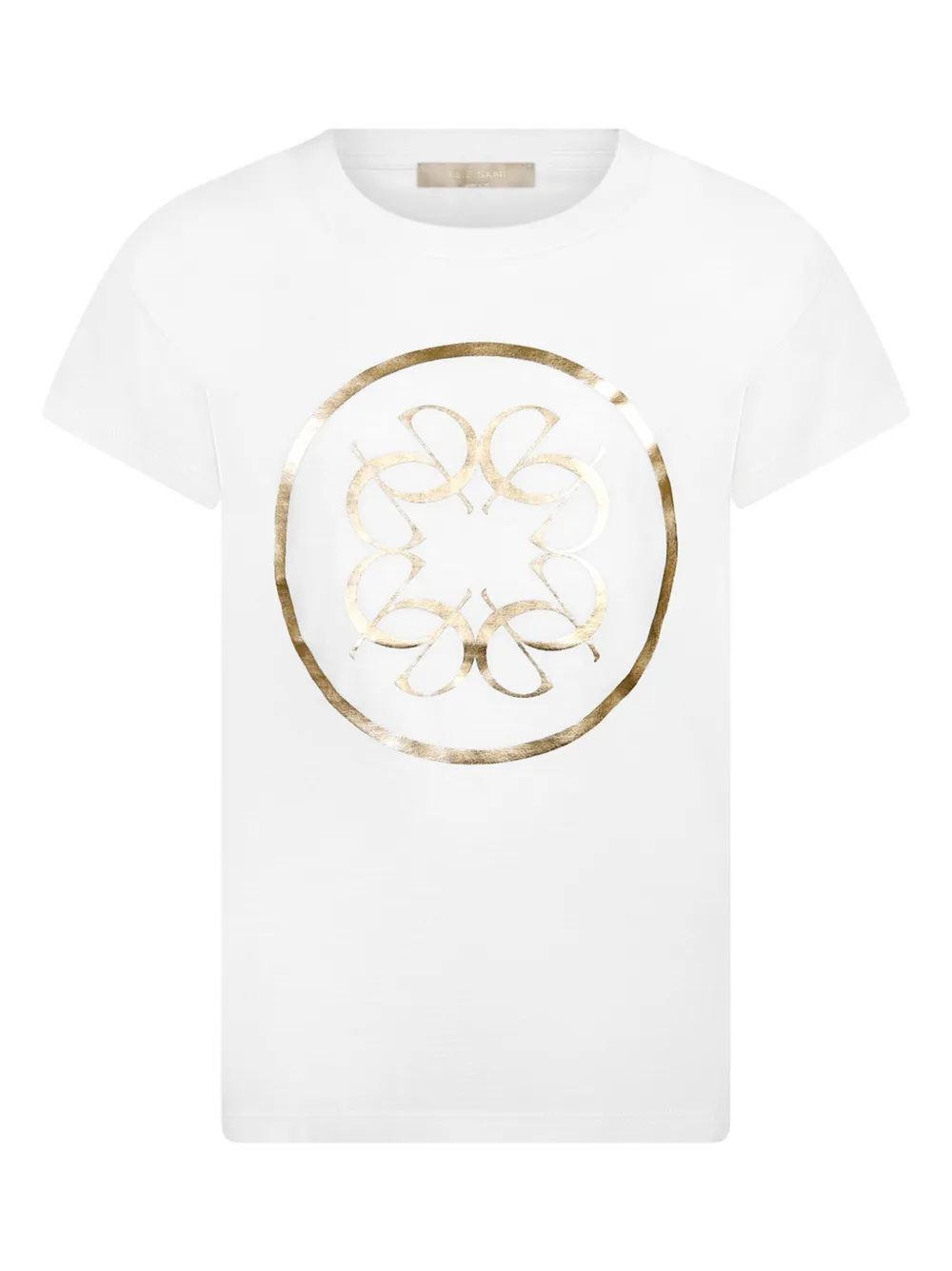 Elie Saab Junior Kids' Logo-print Cotton T-shirt In White