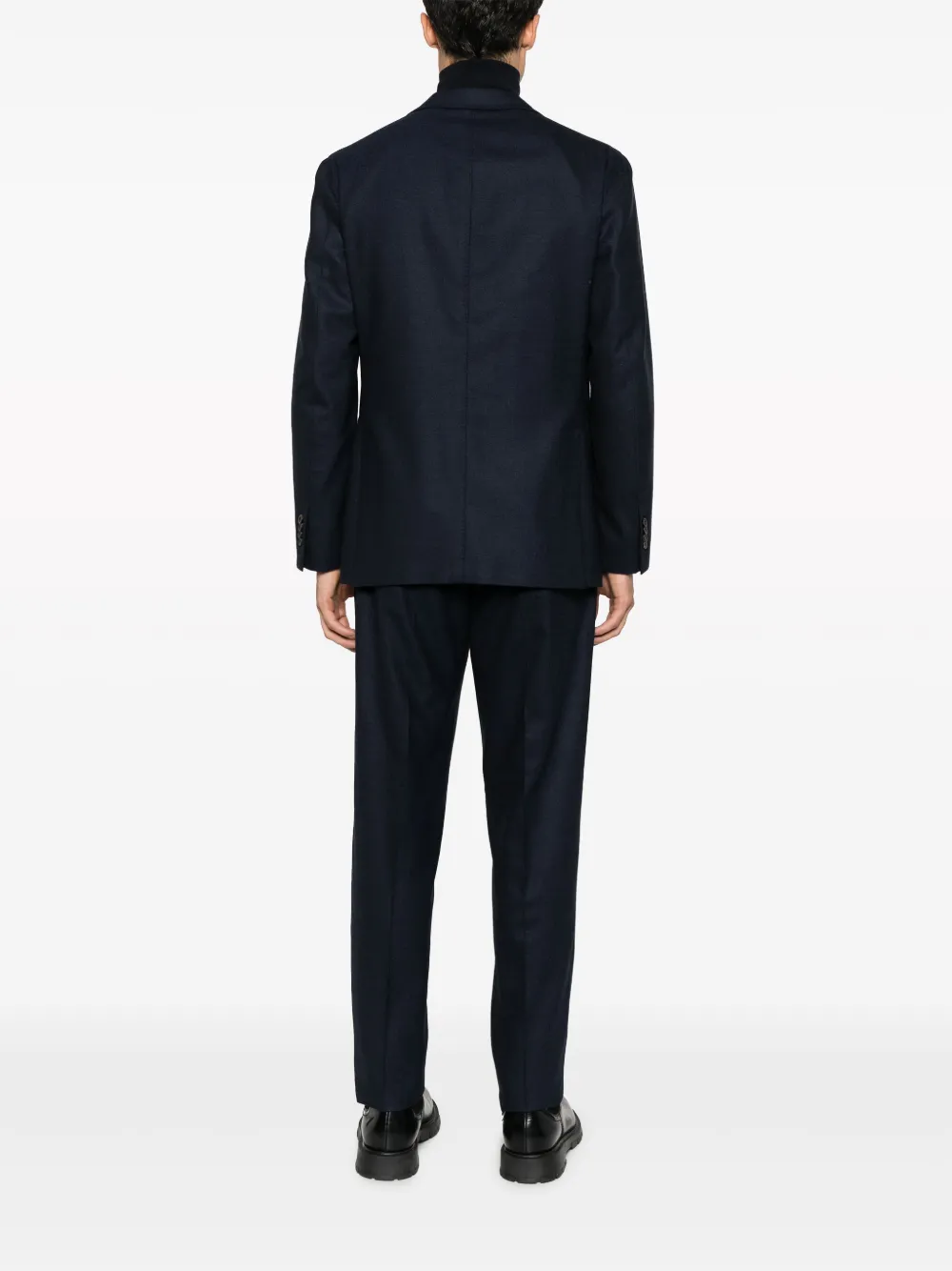 Boglioli Pak met enkele rij knopen Blauw