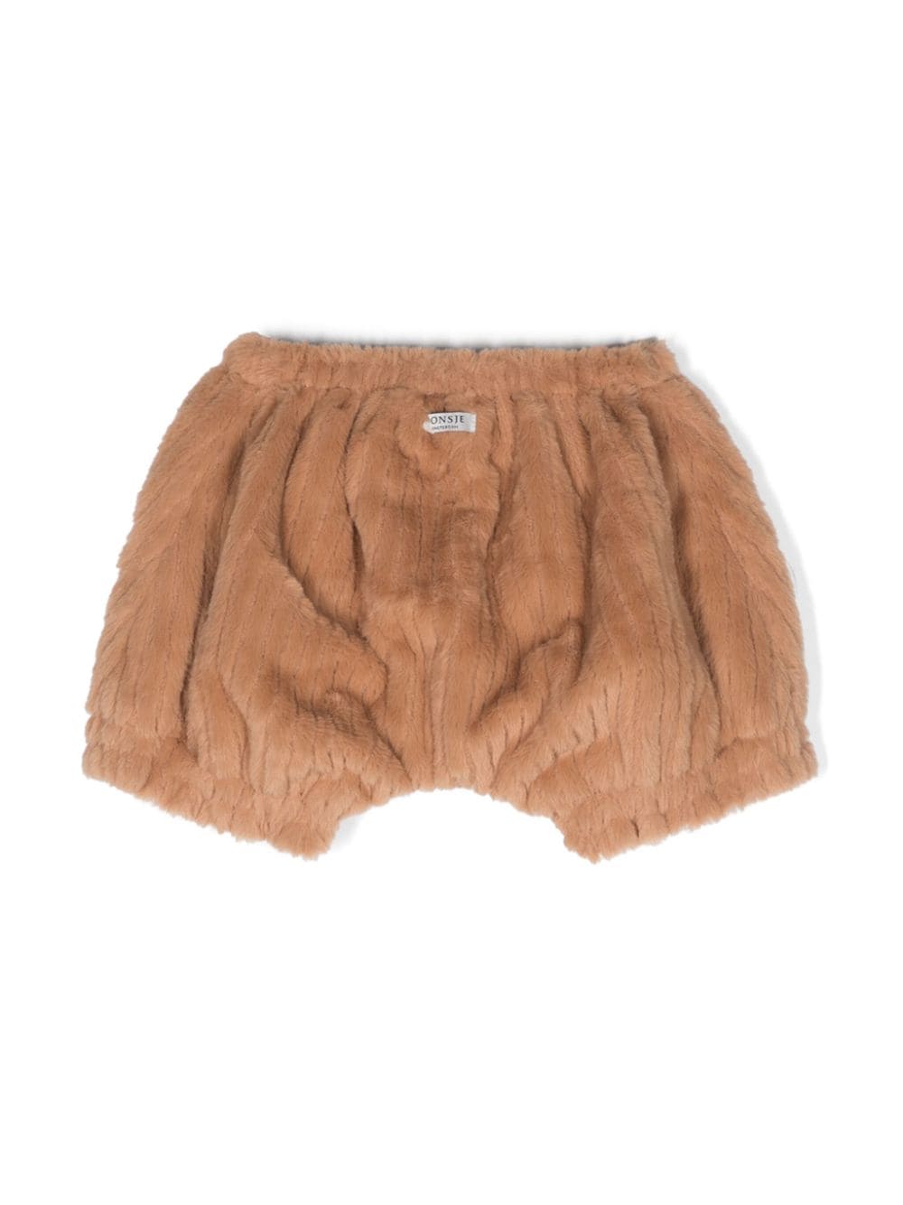 Donsje Mou faux-fur bloomers - Bruin