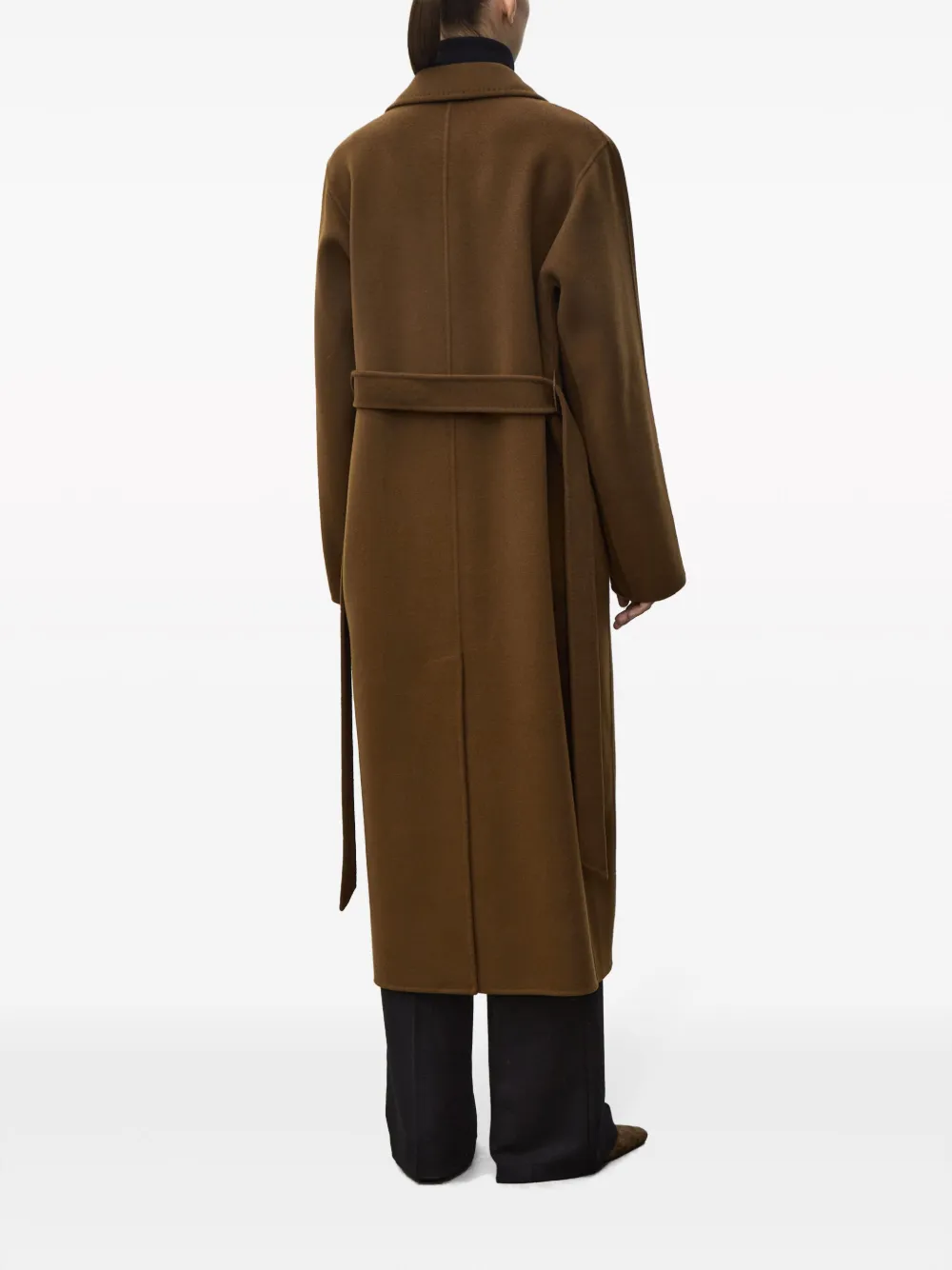 12 STOREEZ wool-blend Belted Coat - Farfetch