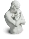 Lladró Paternal Protection porcelain figurine (31cm) - White