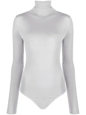 Wolford タートルネック ボディスーツ | ブラック | FARFETCH JP