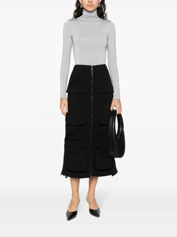 Wolford ハイネック ボディスーツ | グレー | FARFETCH JP