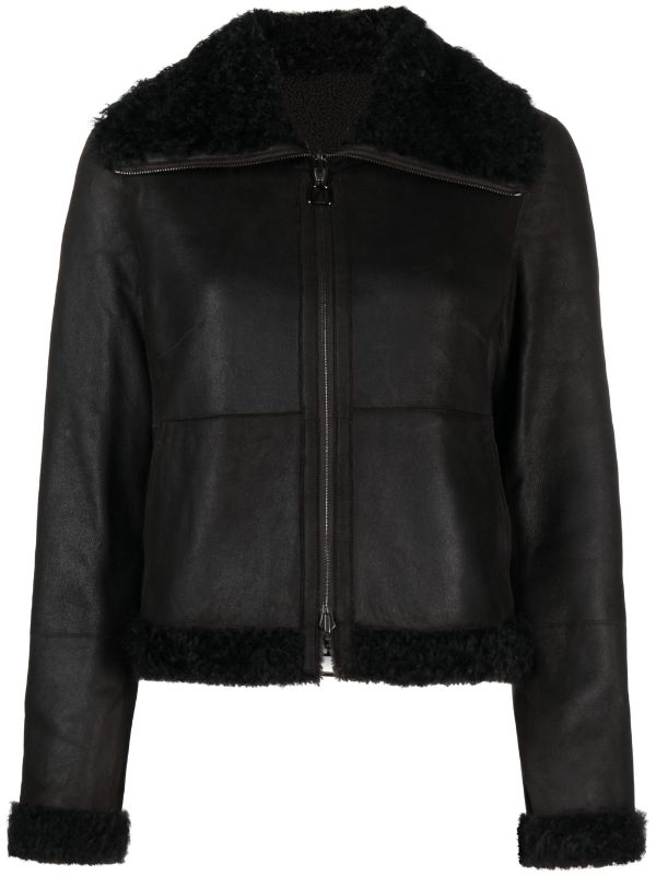 Akris on sale shearling coat