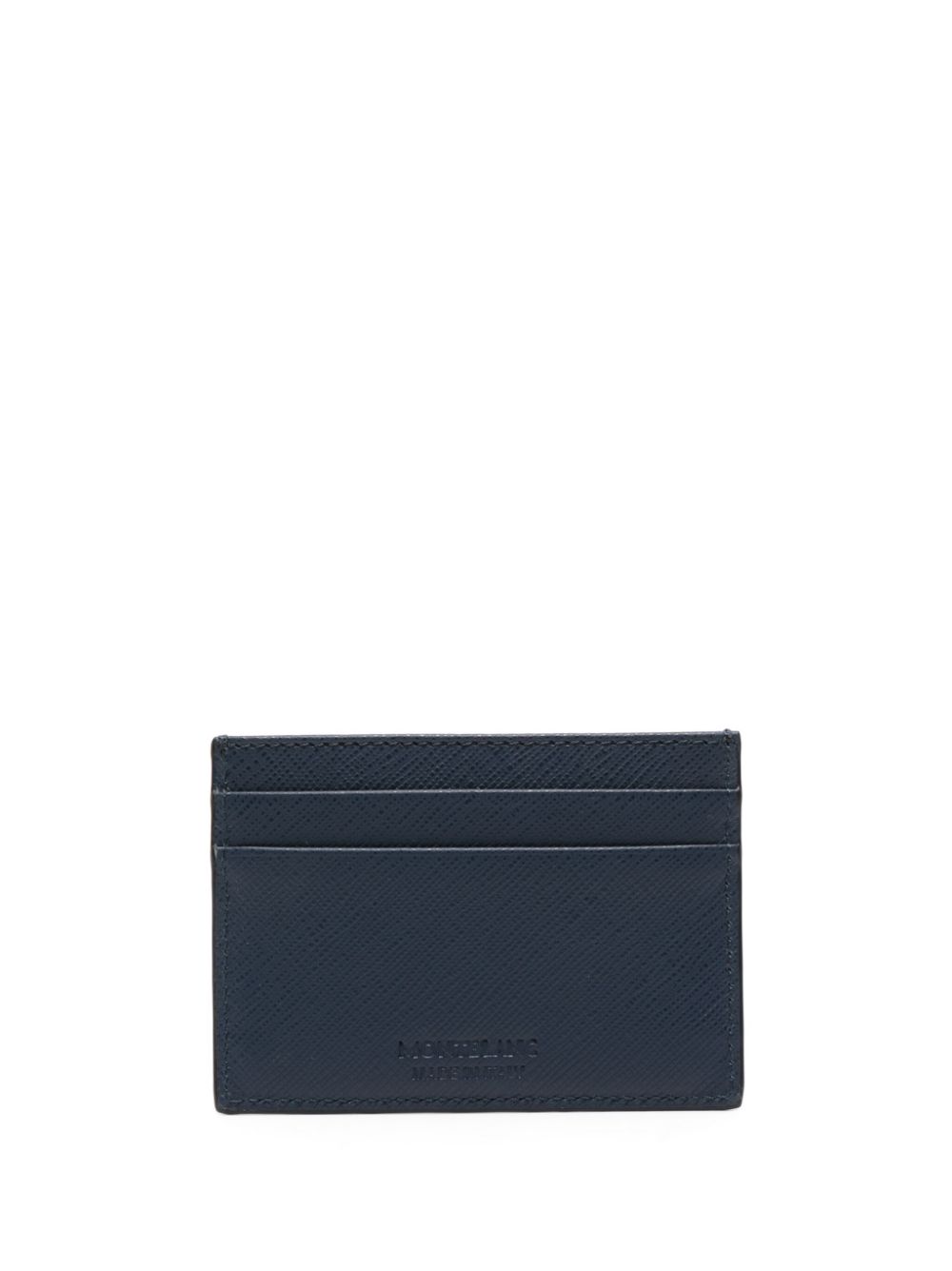 Montblanc Sartorial logo-plaque cardholder - Blauw