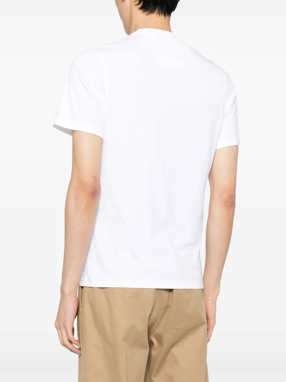 BARBOUR LOGO-PRINT COTTON T-SHIRT