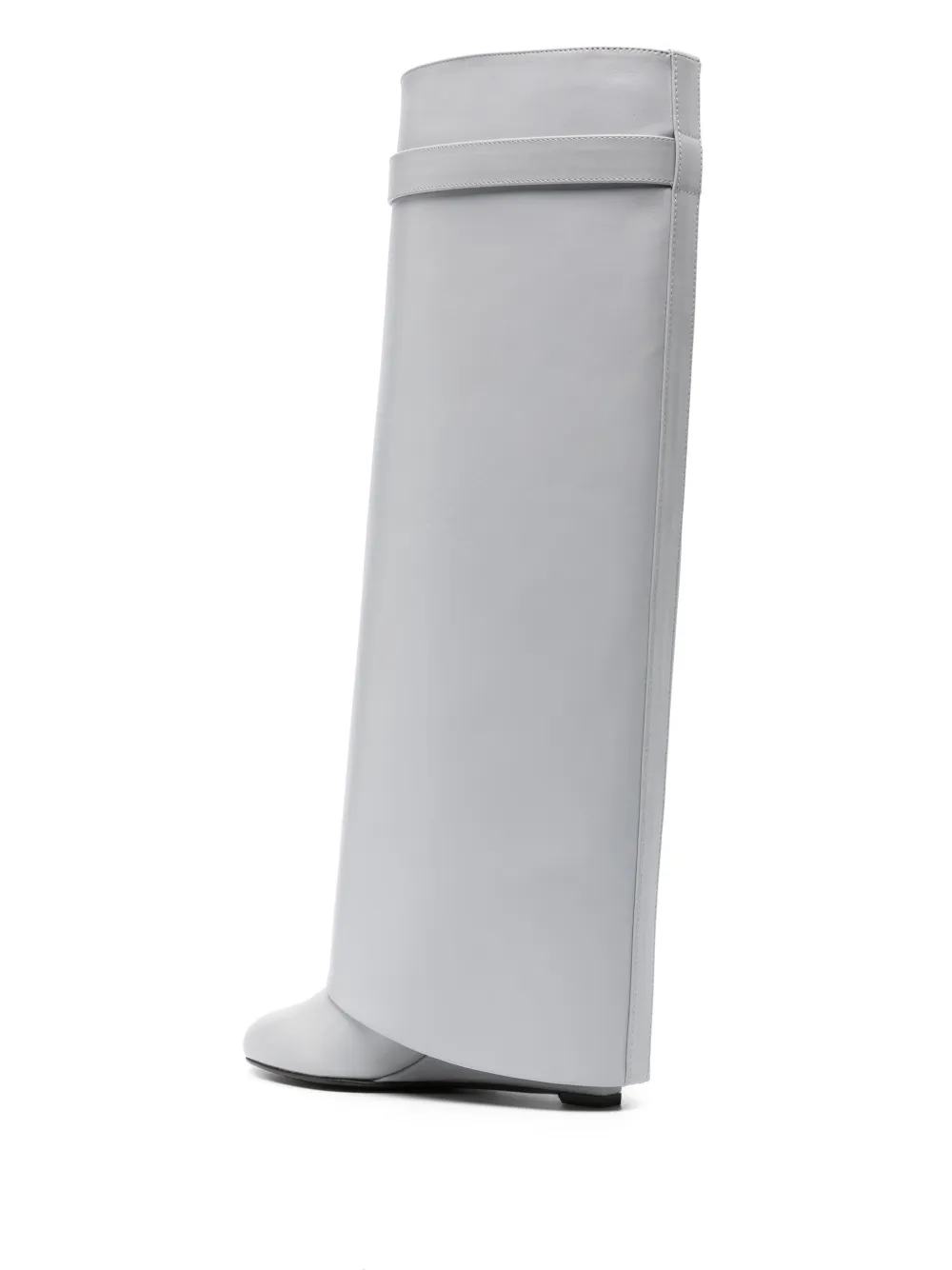 Givenchy Shark Lock 85mm Leather Boots In Multi