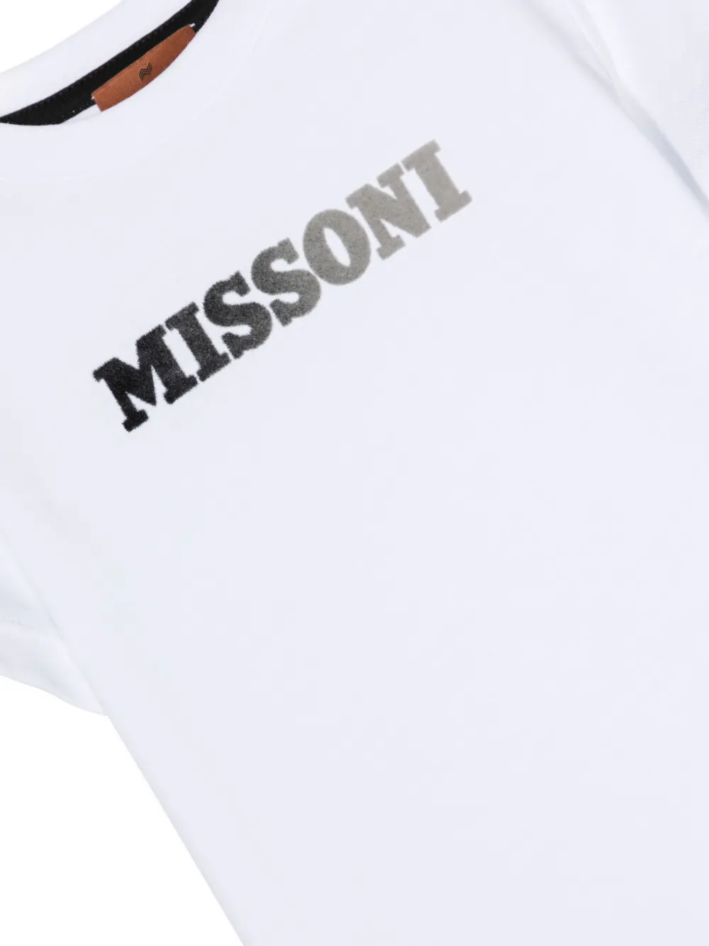 Missoni White T-shirt For Baby Boy With Logo In White