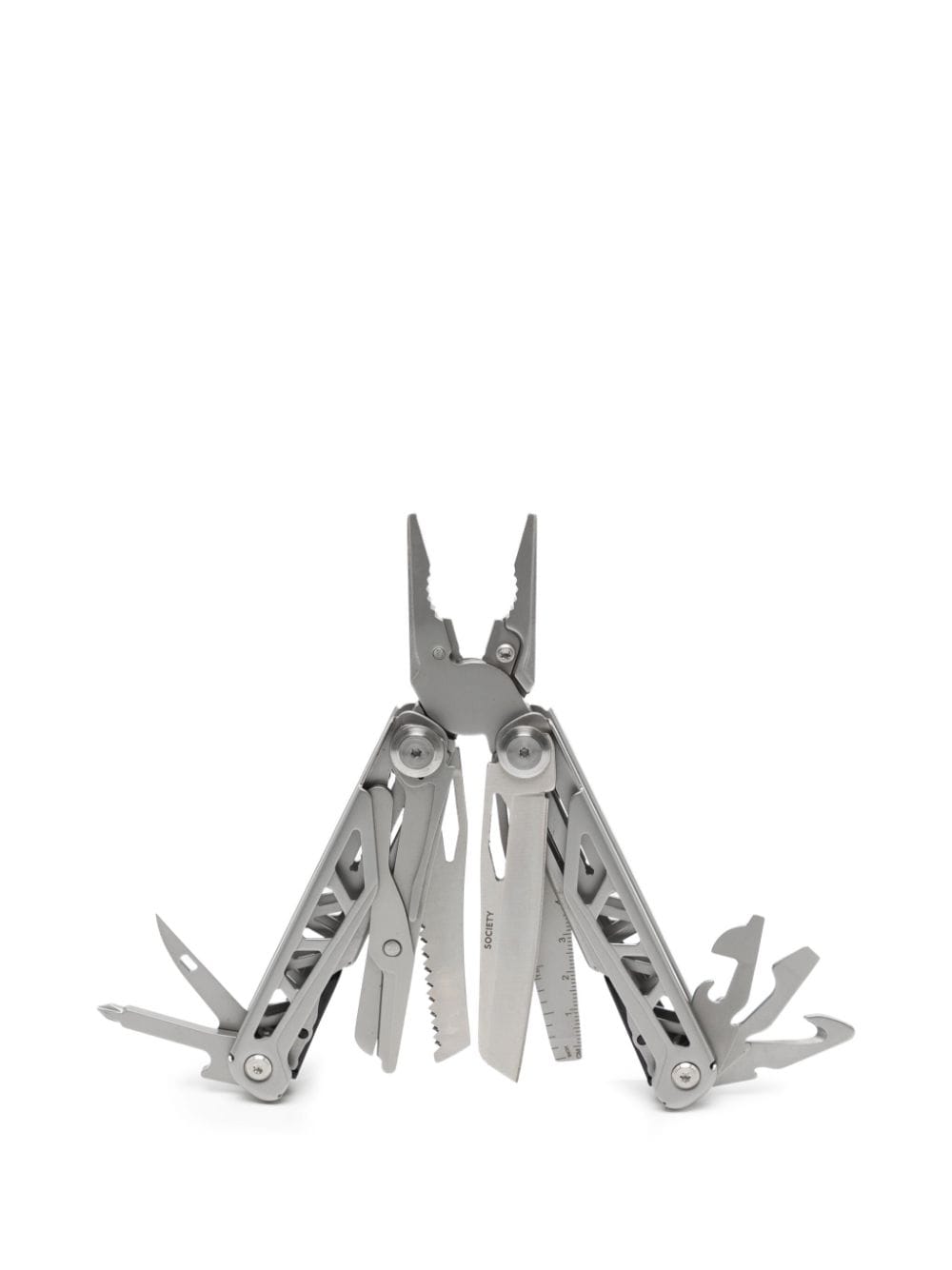 Shop Society Logo-engraved Pliers Multi Tool In Silver