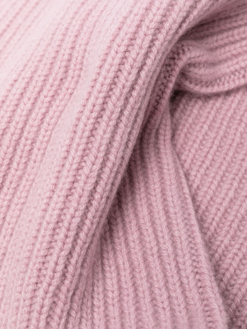 Shop Bonpoint Knitted Cashmere Scarf In Pink