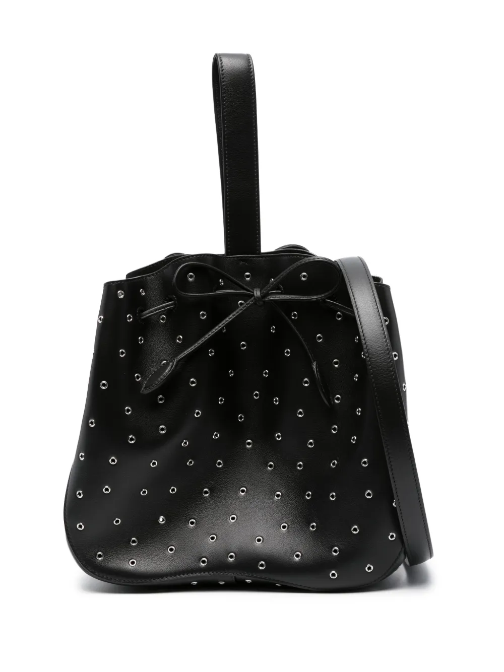 Alaïa Rose Marie 28 leather shoulder bag | Black | Image 1