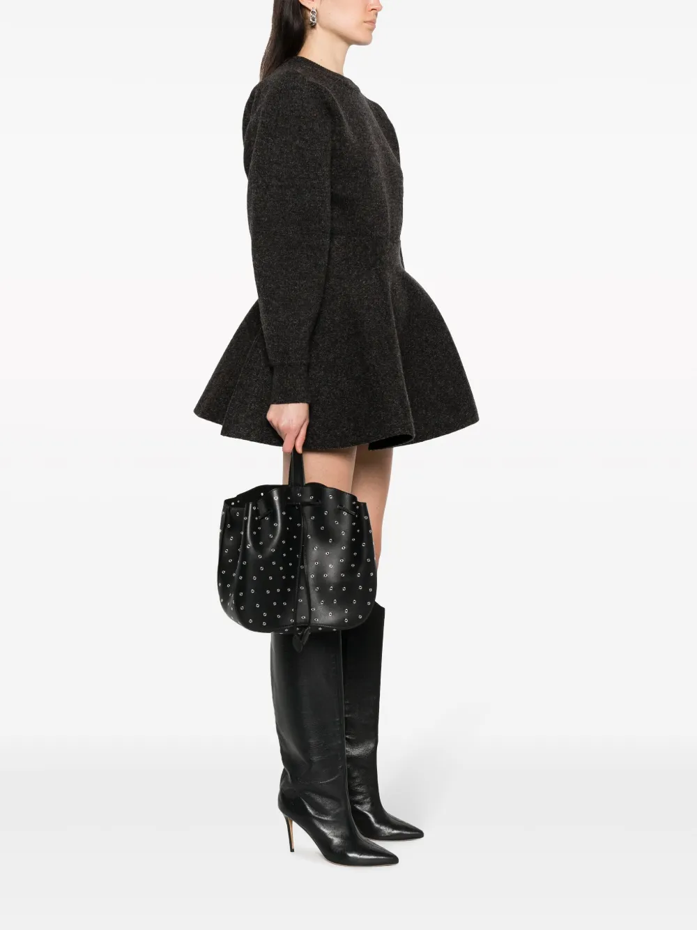 Alaïa Rose Marie 28 leather shoulder bag | Image 2